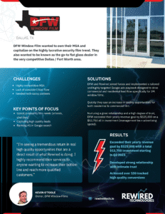 DFW Window Films Case Study